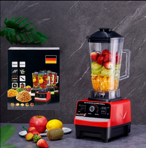Electric Juicer Blender Household 2 in 1 Double Cup Juicer Machine Fruit and Vegetable Mixer Multi-function Ice Crusher
